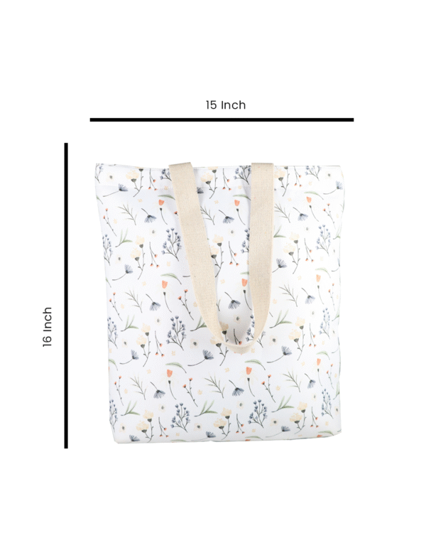 Blossom White Tote Bag