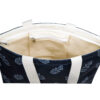 Black Cactus Print Tote Bag