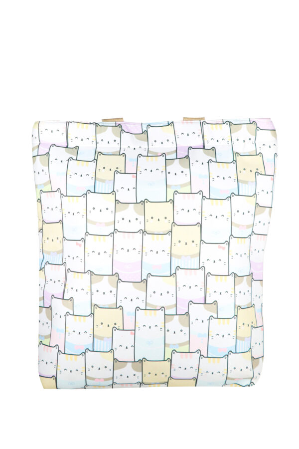 Meow Print Tote Bag